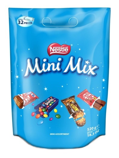 NESTLE Mini Mix Chocolates 520g Sharing Bag