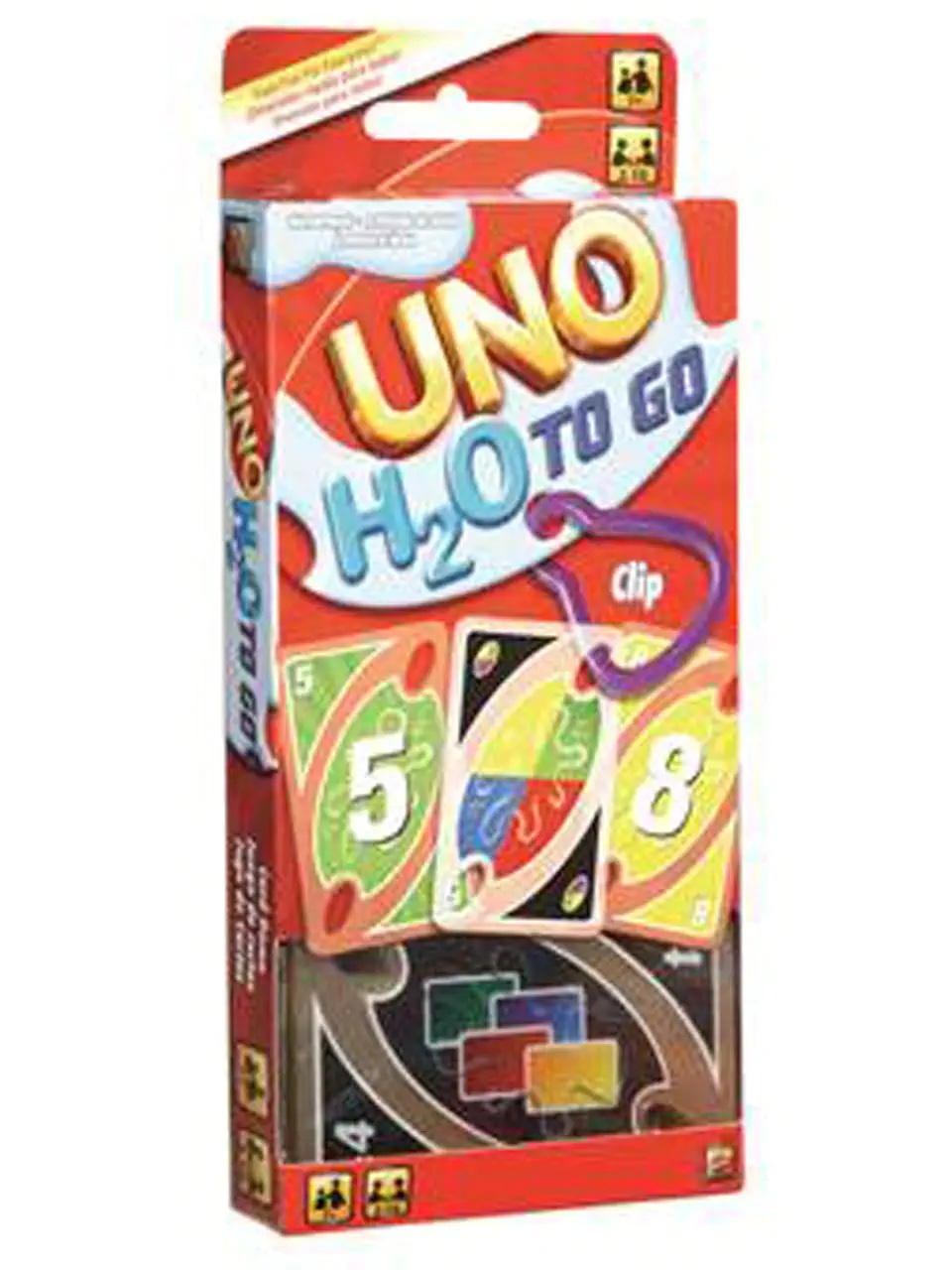 Mattel Games, uno h2o® to go card game