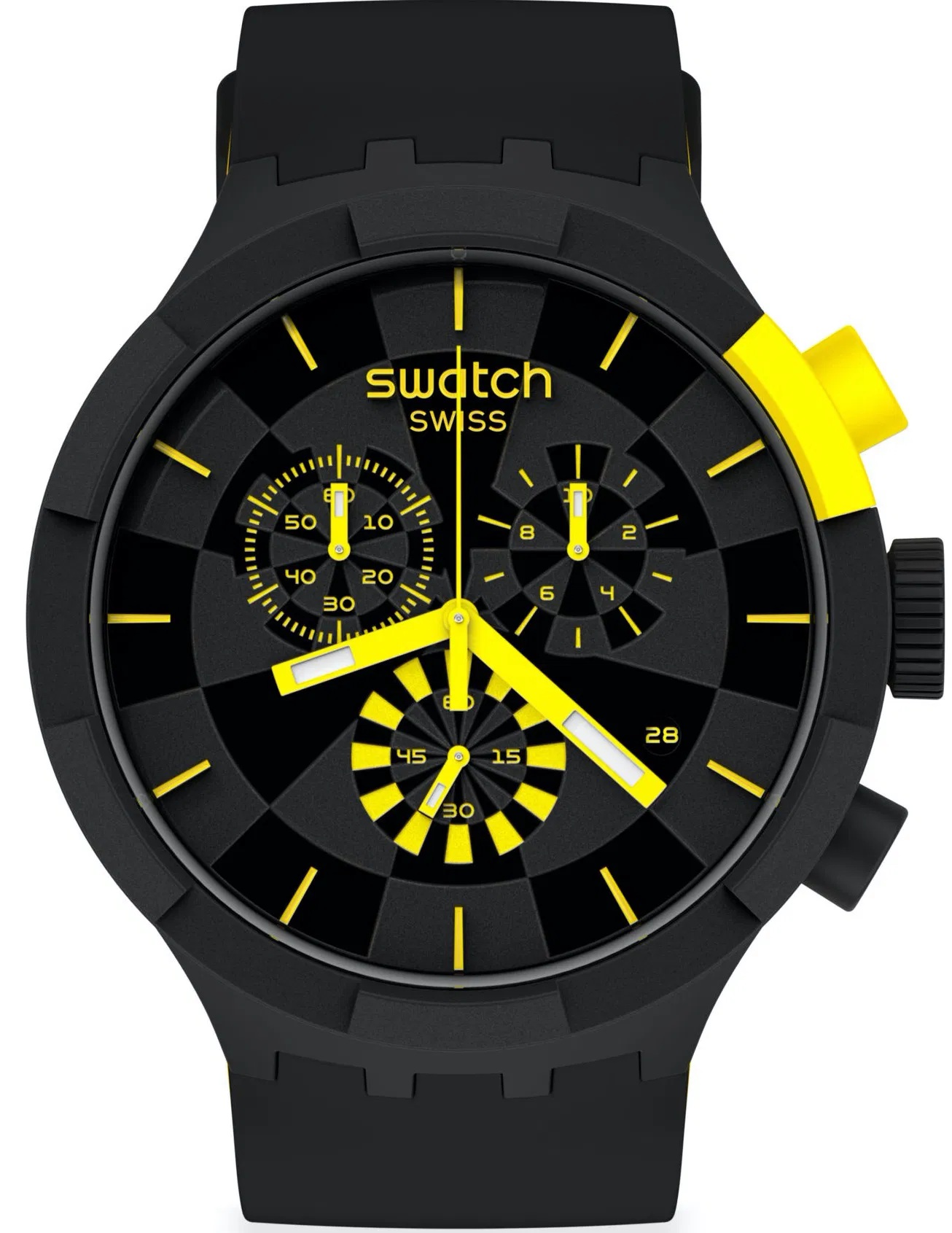 Swatch Checkpoint Yellow SB02B403