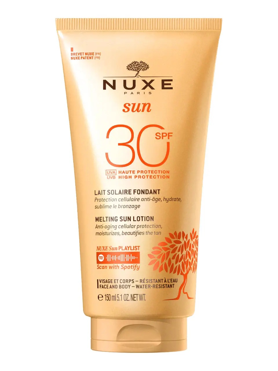Nuxe Sun Care Delicious Lotion for Face and Body SPF 30 150 ml