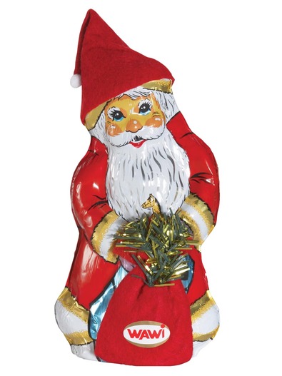 WAWI CHOCOLATE SANTA CLAUSE, 200G