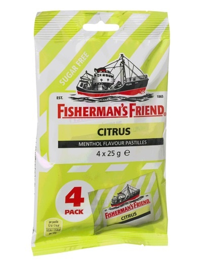 Fisherman's Friend Citrus 4 x 25 g