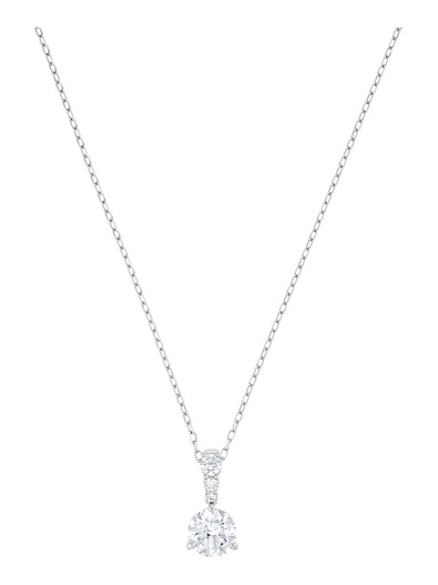 Swarovski, Solitaire, women's necklace, size 38/1x1.5 cm