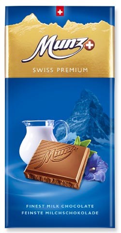 Munz Swiss Premium milk 100g