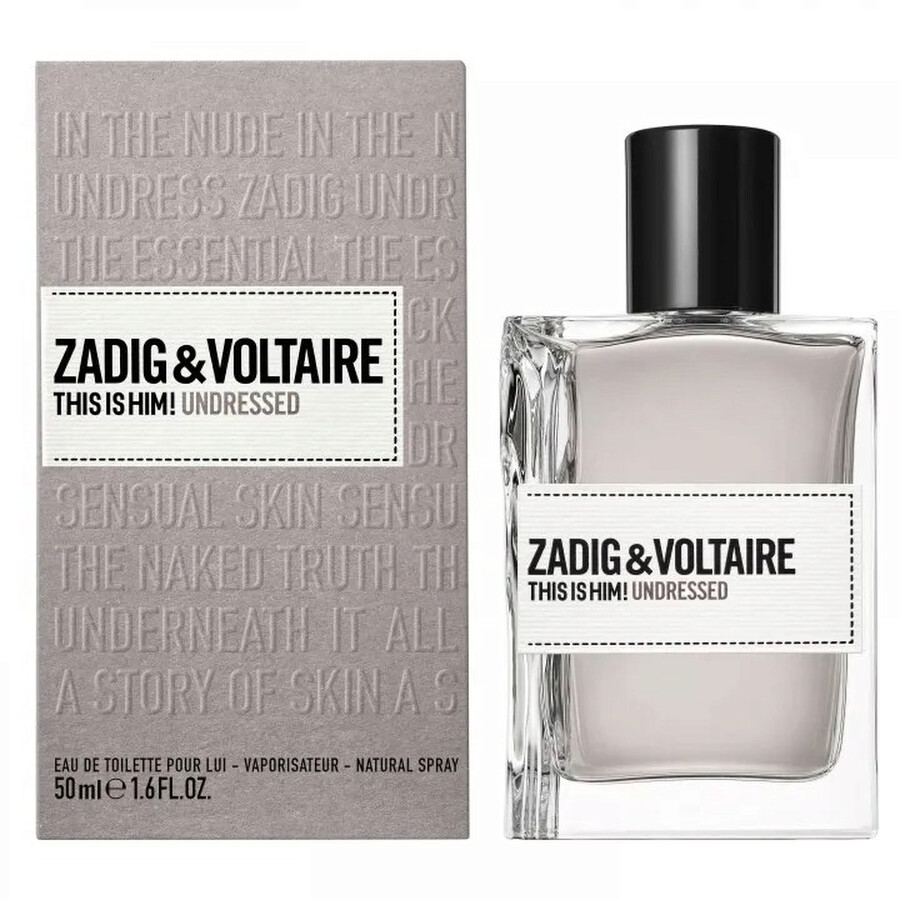 Zadig & Voltaire Men's This Is Him! Undressed EDT tualetes ūdens 50ml