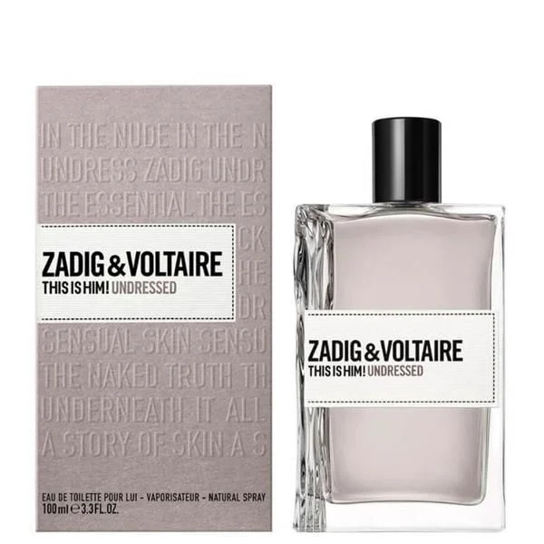 Zadig & Voltaire Men's This Is Him! Undressed EDT tualetes ūdens 100ml