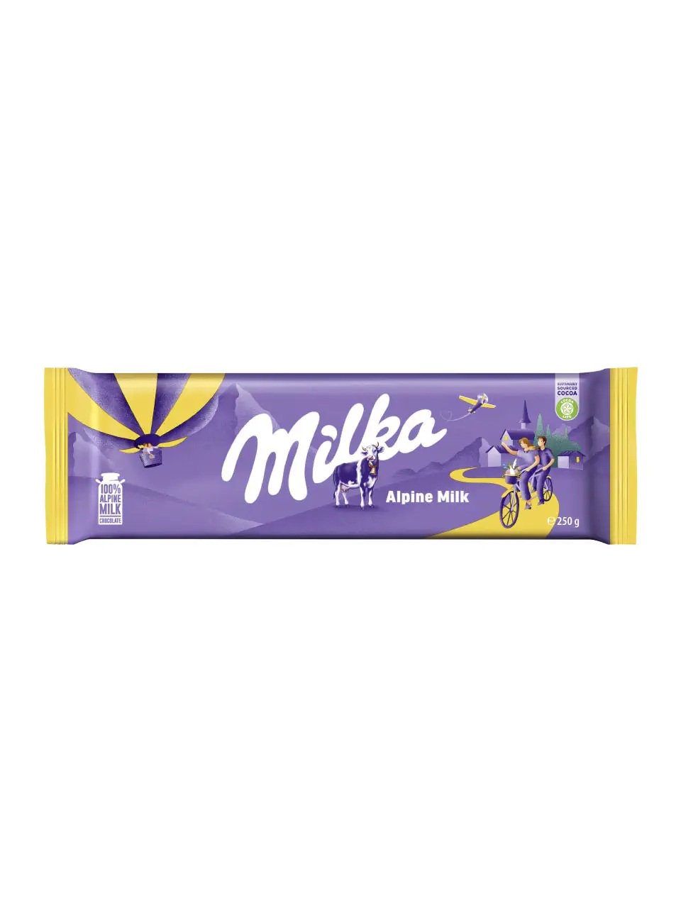 Milka milk chocolate 250g