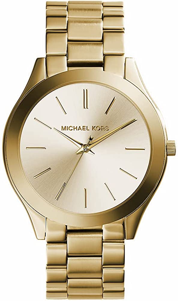 Michael Kors Runway Champagne Dial Ladies Watch MK3179