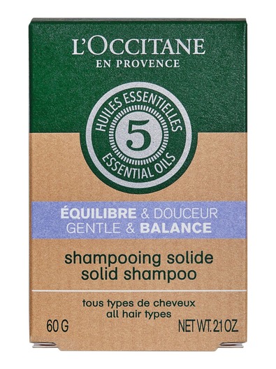 L'Occitane Hair Care Gentle Solid Shampoo 60 gr