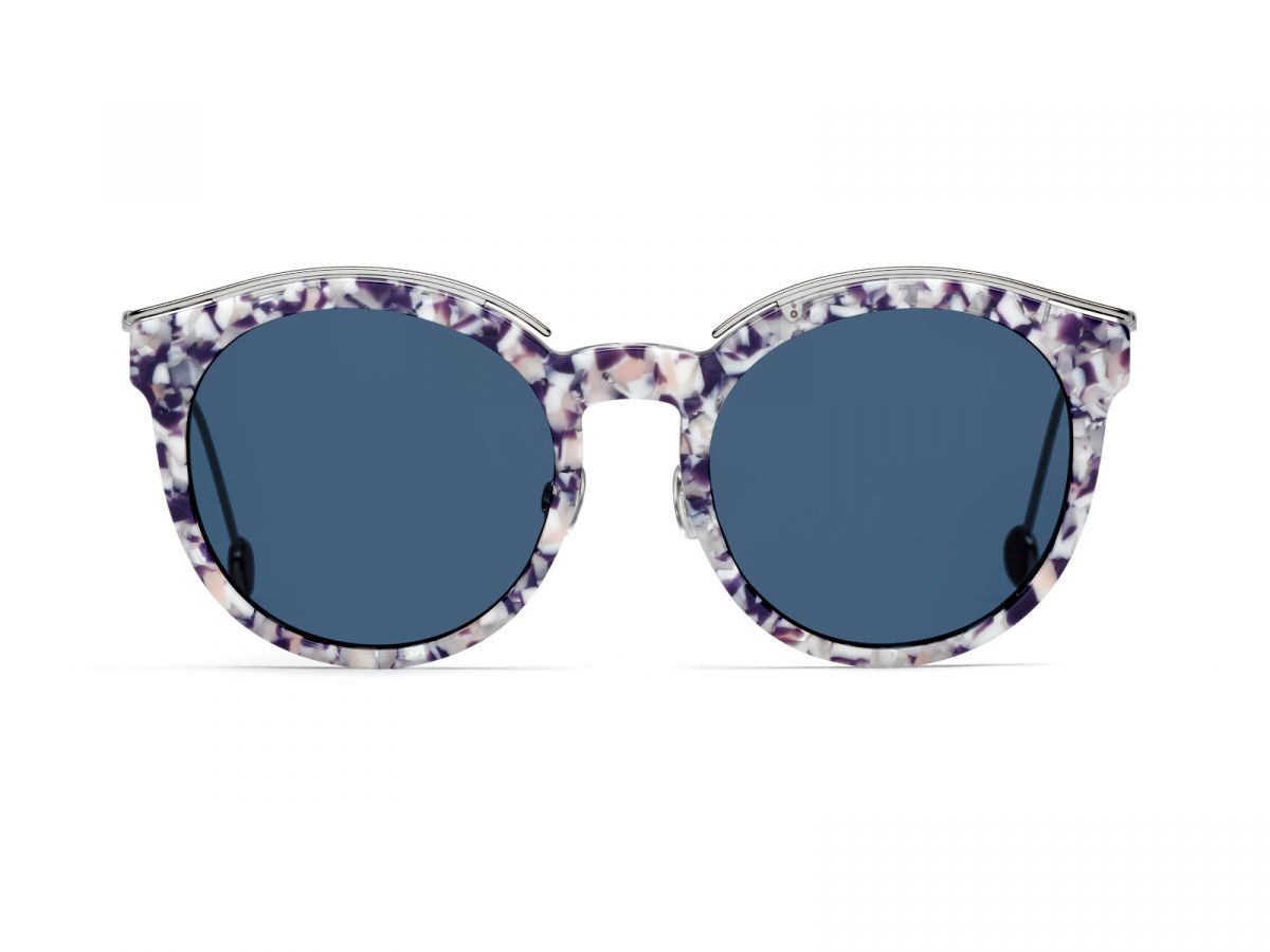 Dior Blossom Sunglasses Dior Blossom Azure Green Mirror Geometric Ladies Sunglasses  main image 3