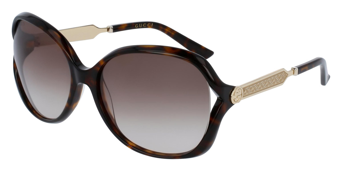 Gucci, Opulent Luxury Women's Sunglasses GG0076S00360