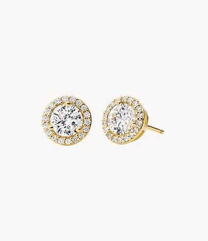 Michael Kors Women's 14k Gold-plated Ladies earrings MKC1035AN710