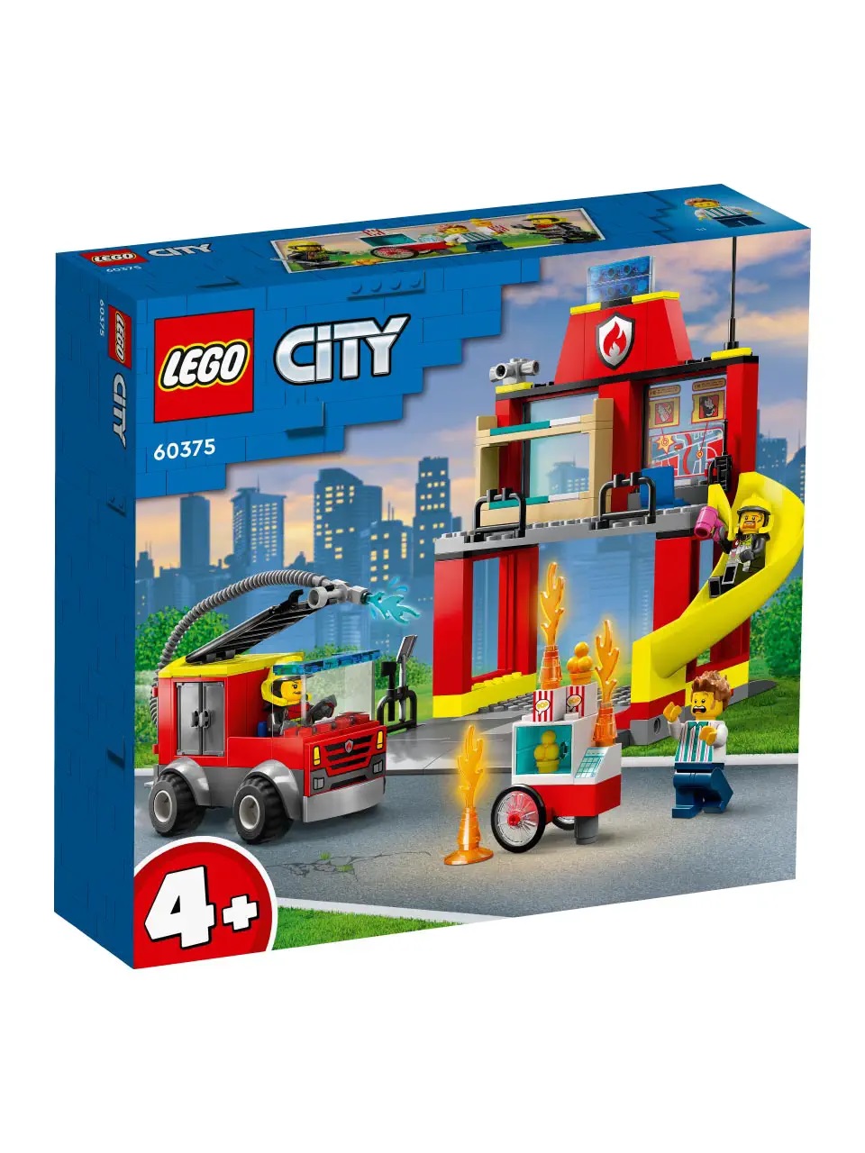 Lego System A/S City Fire Fire Station And Fire Truck 60375