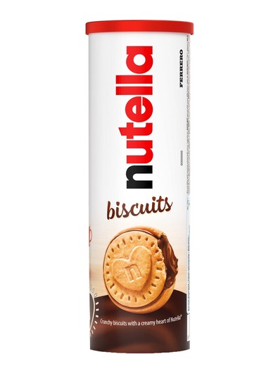 Nutella Biscuits crunchy cookies filled with creamy Nutella 166G