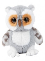 WWF Plush Toys Collection, Fluffy Grey Owl