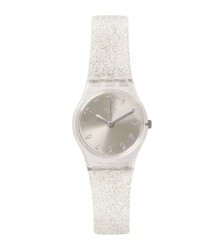 Swatch Silver Glistar Too LK343E Watch