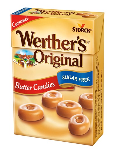 Werther's Original Minis sugarfree in box 42g
