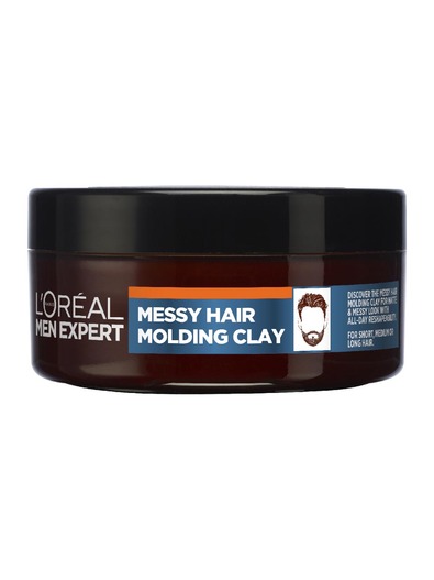 L'Oréal Paris Men Expert Barber Club Messy Hair Matte Molding Clay 75 ml