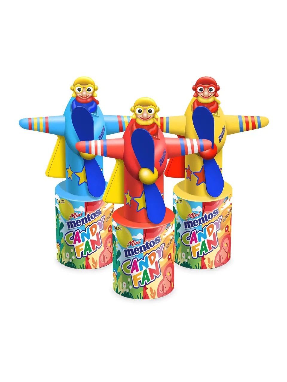 Mentos mini fan with candy 42G