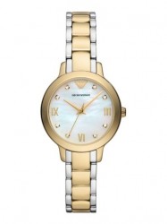 Emporio Armani Cleo Analog White Dial Women's Watch AR11513