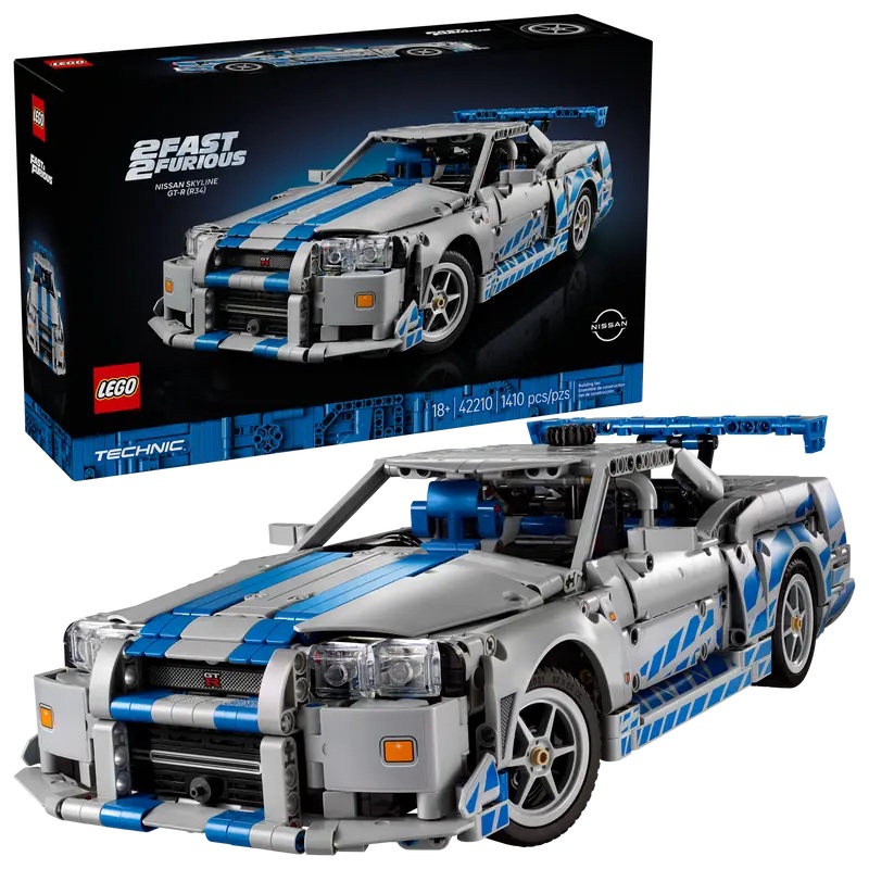 LEGO Technic 2 Fast 2 Furious Nissan Skyline GT-R 42210