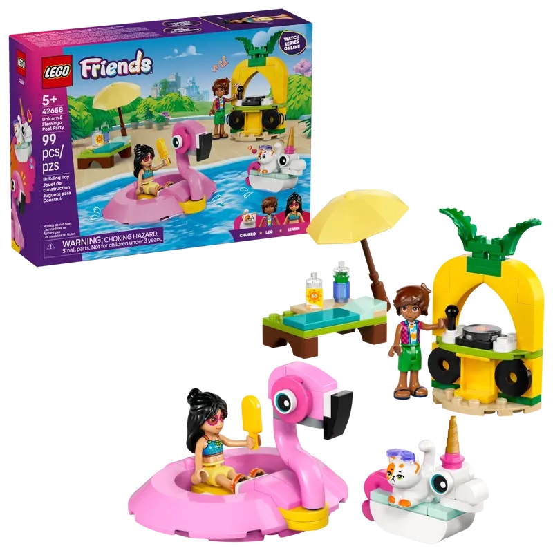 LEGO 42658 UNICORN POOL PARTY