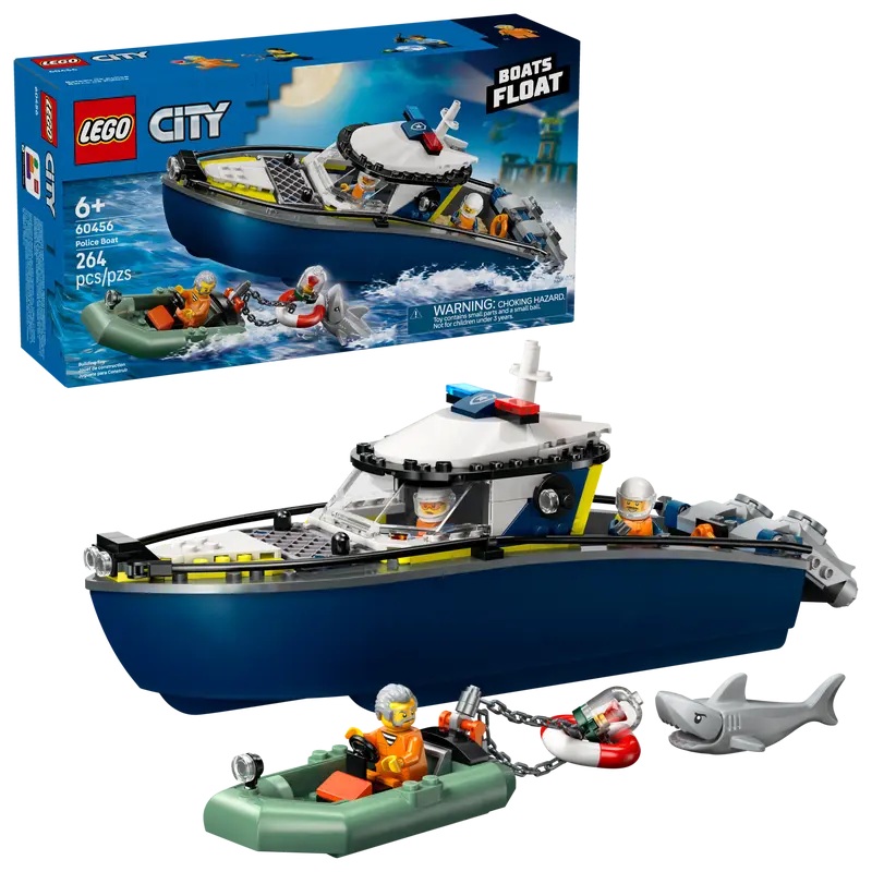 LEGO Police Boat Chase 60456