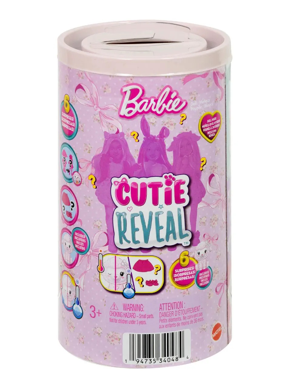 Barbie, barbie cutie reveal chelsea sweet bows