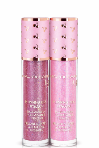 Naj-Oleari Plumping Kiss Lip Gloss Duo Set