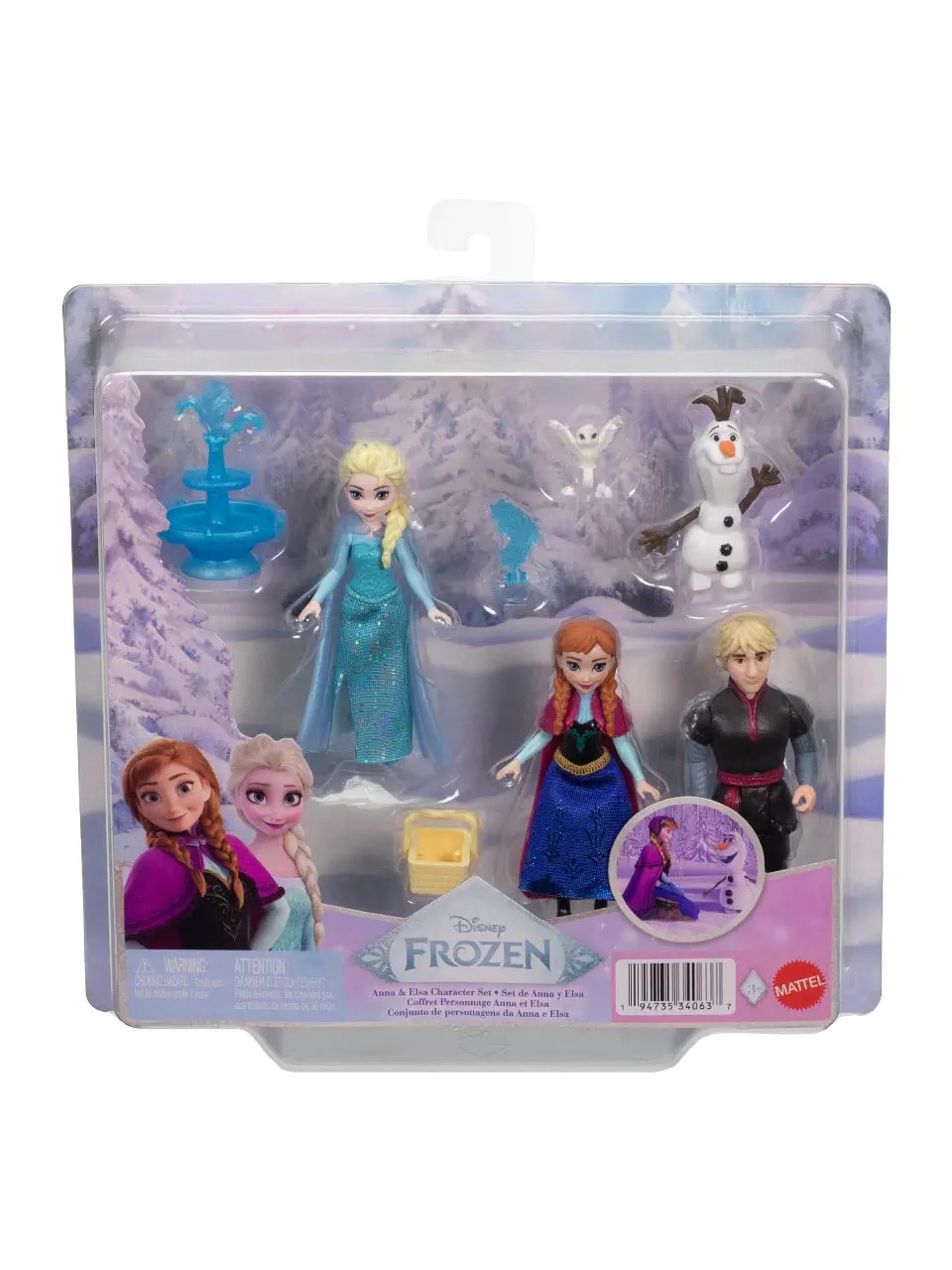 Disney Frozen, disney frozen small dolls character pack