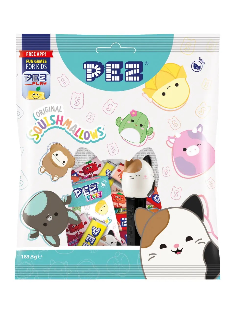 PEZ Maxibag Squishmallow 183.5g