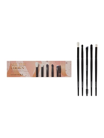 Morphe All The Looks 5 Pieces Eye Shadow Brush Set 33,5 g