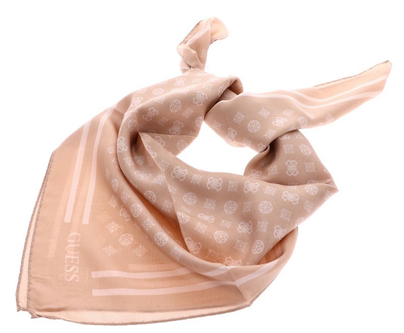 Guess Emiliee Scarf Rosewood Logo  AW5054MOD03 RWL