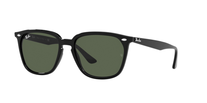 Ray Ban Sunglasses in Black and Green 0RB4362601/7155