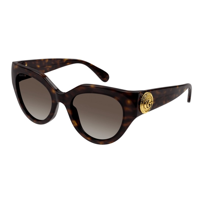 Gucci Havana Sunglasses GG1408S-003-52