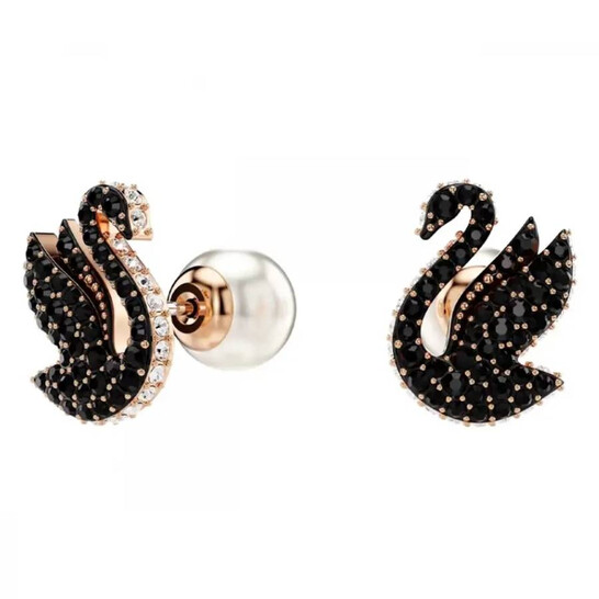 Swan Stud Earrings 5689646
