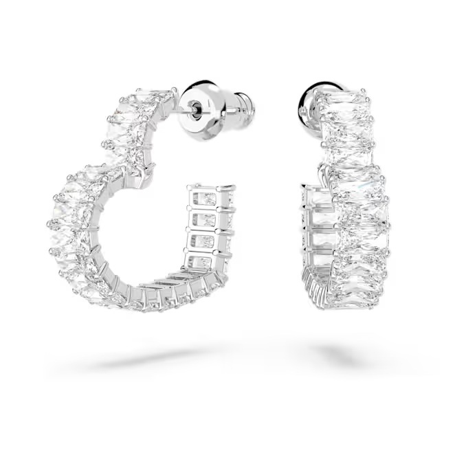 Swarovski Matrix Hoop Earrings 5689693