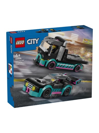 Lego City Race Car Carrier Truck 60406