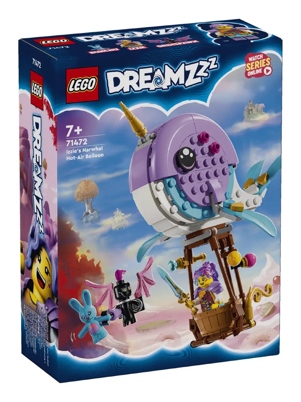 Lego System A/S Dreamzzz Izzie'S Narwhal Hot-Air Balloon 71472