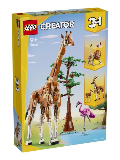Lego Creator Wild Safari Animals 31150