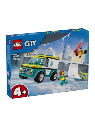 Lego City Ambulance & Snowboarder 60403