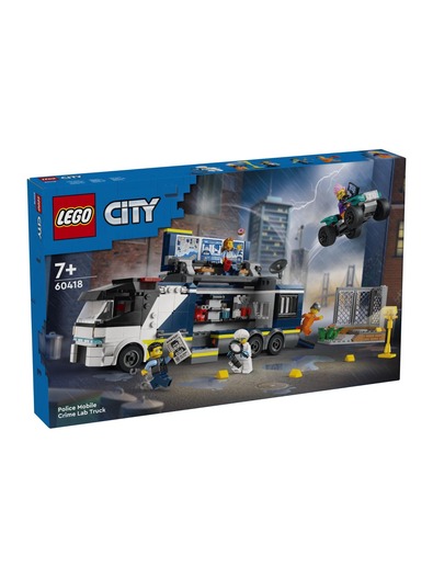 LEGO System A/S City Police  Mobile Crime Lab Truck 60418