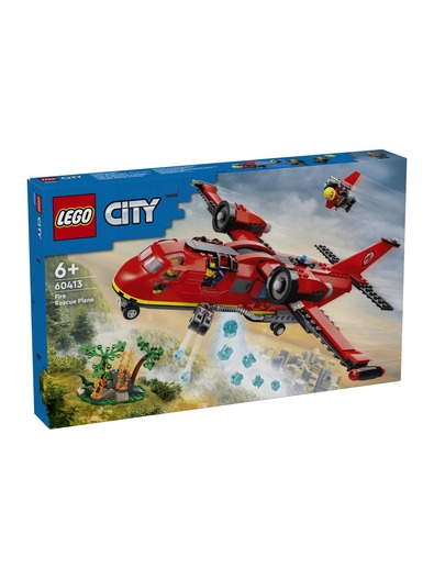 Lego System A/S City Fire Fire Rescue Plane 60413
