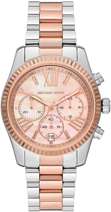 Michael Kors Women's Lexington Chronograph Stainless Steel Watch MK7219