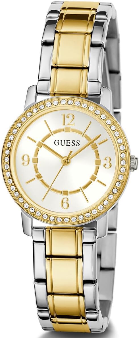 GUESS Ladies Silver Tone/Gold Tone Analog Watch GW0468L4