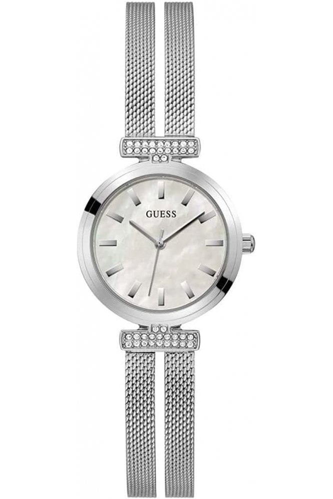 Guess Array Dress Silver Analog Women's Watch GW0471L1