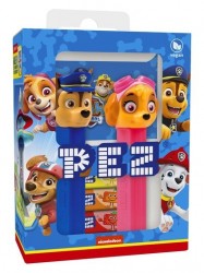 PEZ Twin Paw Patrol Bonbons with Fruit flavour