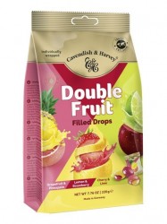 Cavendish & Harvey Travel Exclusive Double Fruit Snack Bag 220g