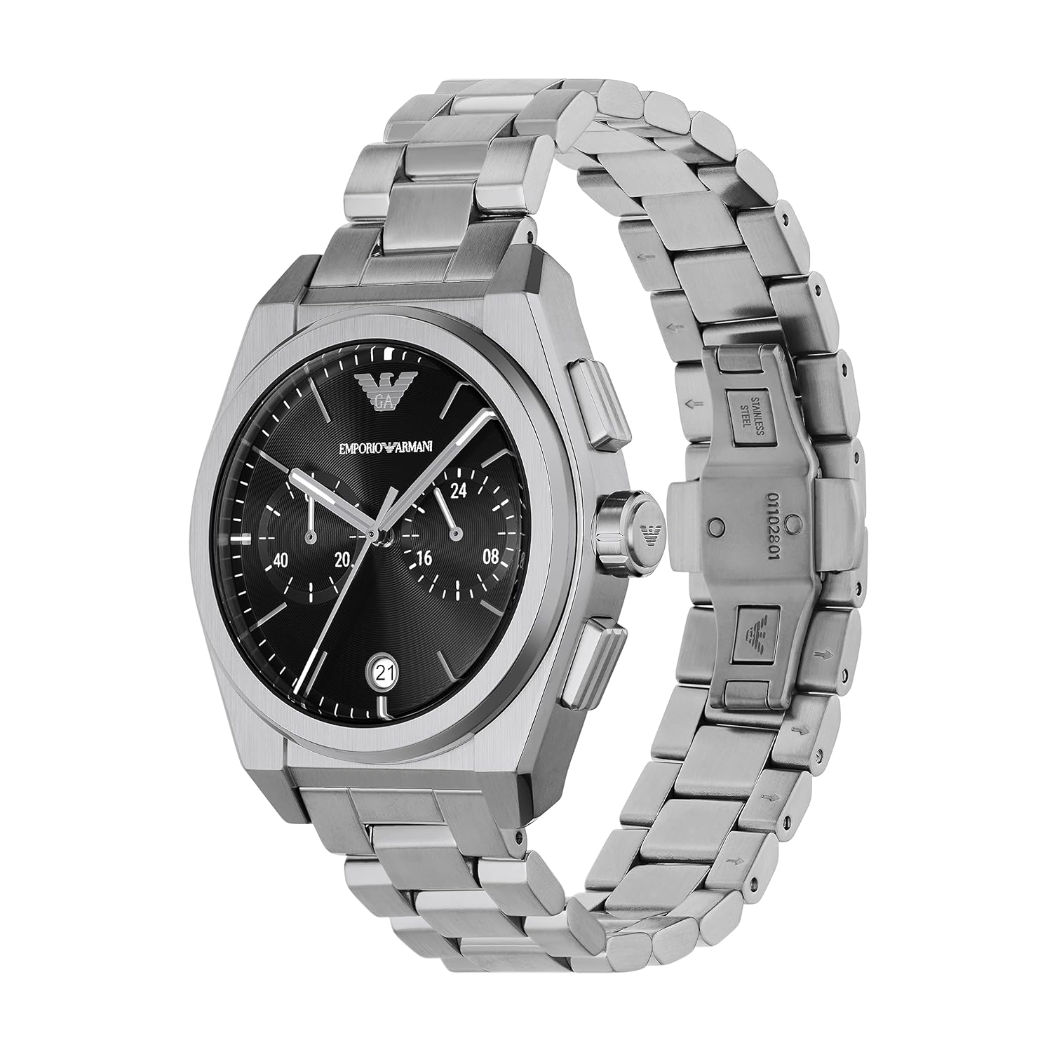 Emporio Armani Chronograph Stainless Steel Watch AR11560