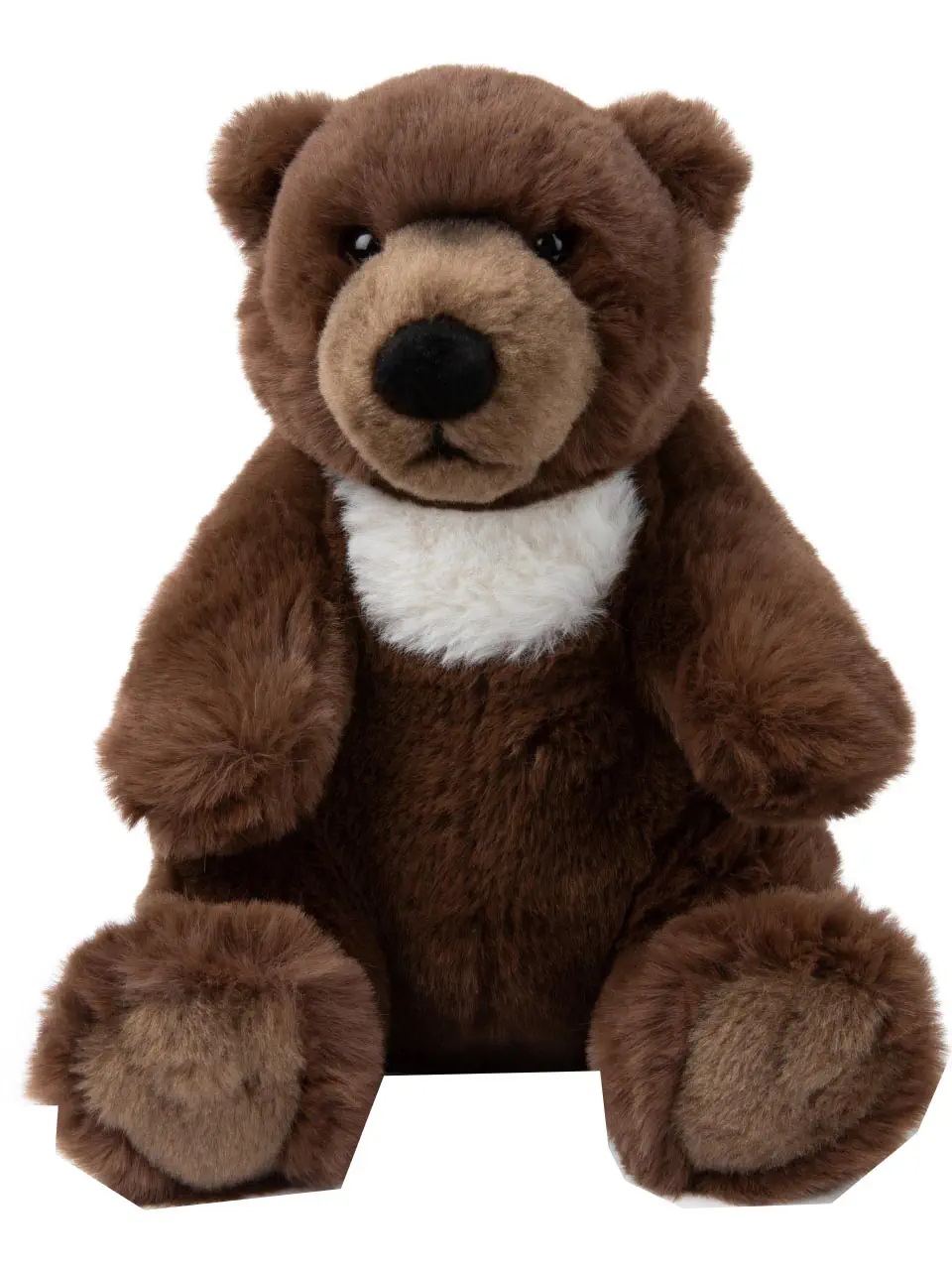 WWF Plush Grizzly Bear Brown 25cm